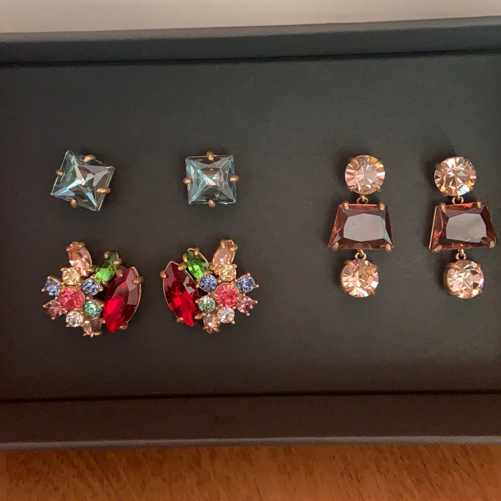 3 earring set from jcrew